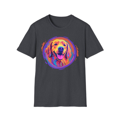 Golder Retriever Colorful