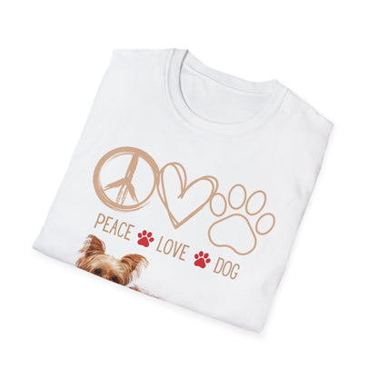 Yorkshire Terrier Peace Love Dog