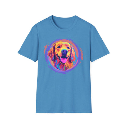 Golder Retriever Colorful